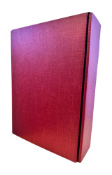 Dárkový box na 3 láhve 0,75l Bordó