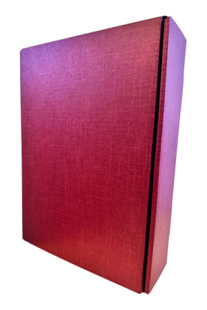 Dárkový box na 3 láhve 0,75l Bordó