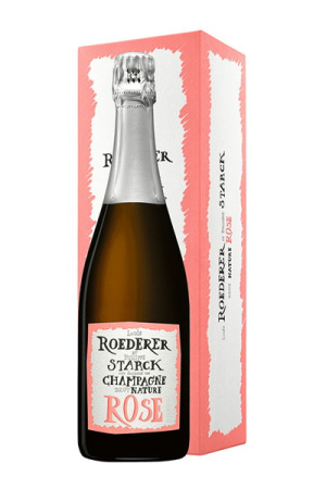 Louis Roederer, Brut Nature rosé DELUXE 2015 dárkové balení